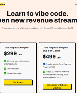 Pete McPherson - Code Playbook Program 2025